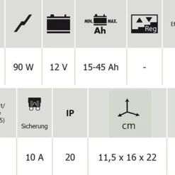 GYS ENERGY 126 023222 12V Konventionmelles Batterieladegerät Mit Testfunktion -Deutschland Werk Geist Verkaufs-Shop 023222 tt55fa64424ee0a