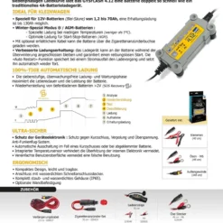 GYS GYSFLASH 4.12 4 12 029422 Batterieladegerät Automatisch 12V Ladeerhaltung -Deutschland Werk Geist Verkaufs-Shop 029422td5ae1cb1d9279b