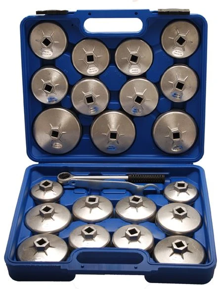 BGS DIY Ölfilterschlüssel-Satz | Aluminium-Druckguss | 12,5 Mm (1/2") | 23-tlg. – 1035 6 BGS DIY Ölfilterschlüssel-Satz | Aluminium-Druckguss | 12,5 Mm (1/2") | 23-tlg. – 1035 – Bild 4