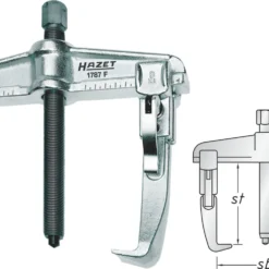 HAZET Schnellspann-Abzieher 2-armig 1787F-35