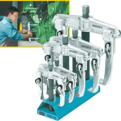 HAZET Schnellspann-Abzieher-Satz 2-armig 5-teilig 1787F/5