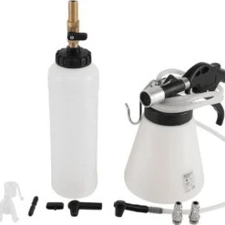 BGS DIY Druckluft Bremsen-Entlüfter-Satz | 7-tlg. – 18087