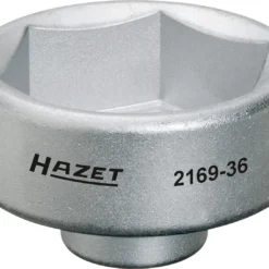 HAZET Ölfilter-Schlüssel 10mm 3/8 Zoll Außen-Sechskant 2169-36