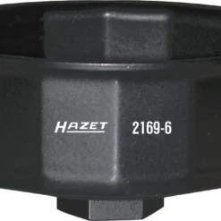 HAZET Ölfilter-Schlüssel 12,5mm 1/2 Zoll Außen-16-kant 2169-6