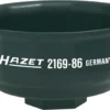 HAZET Ölfilter-Schlüssel Vierkant Hohl 12,5mm 1/2 Zoll Rillenprofil 2169-86 -Deutschland Werk Geist Verkaufs-Shop 2169 86