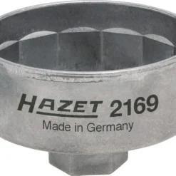 HAZET Ölfilter-Schlüssel Vierkant Hohl 10mm 3/8 Zoll Außen-14-kant Profil 2169
