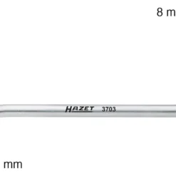 HAZET Öldienst-Schlüssel- Innen-Vierkant Profil - 8 X 10 3703