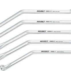 HAZET Brems-Entlüftungsschlüssel-Satz Außen-Sechskant Profil 5-teilig 4968/5