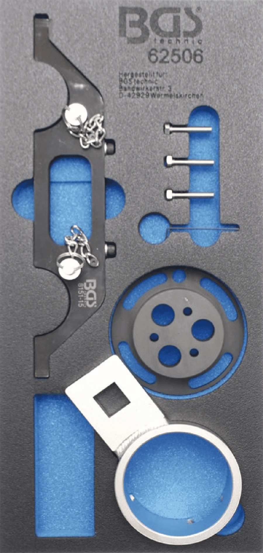 BGS Motor-Einstellwerkzeug-Satz | Für Opel Vectra, Signum, Zafira – 62506 3 BGS Motor-Einstellwerkzeug-Satz | Für Opel Vectra, Signum, Zafira – 62506