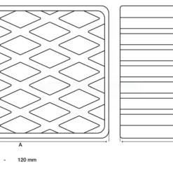 BGS Gummiauflage | Für Hebebühnen | 160 X 120 X 100 Mm – 7008 -Deutschland Werk Geist Verkaufs-Shop 7008 002