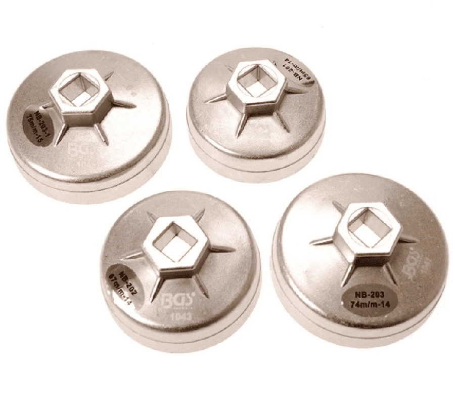 BGS Ölfilterschlüssel-Satz | Ø 65 - 75 Mm | 4-tlg. – 8384 3 BGS Ölfilterschlüssel-Satz | Ø 65 - 75 Mm | 4-tlg. – 8384