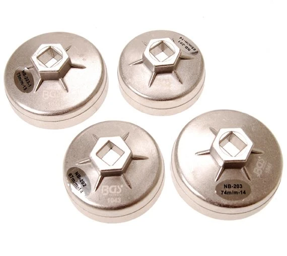 BGS Ölfilterschlüssel-Satz | Ø 65 - 75 Mm | 4-tlg. – 8384 4 BGS Ölfilterschlüssel-Satz | Ø 65 - 75 Mm | 4-tlg. – 8384 – Bild 2