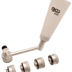 BGS Öl-Einfüll-Adapter-Satz | Aluminiumausführung – 8505
