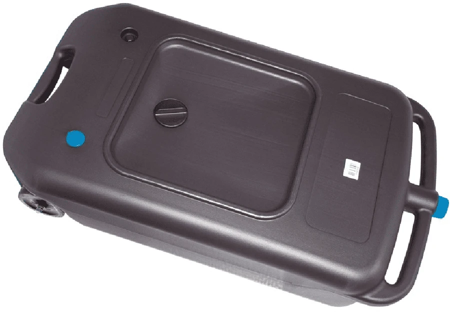 BGS Öl-Auffang-Kanister Mit Ausgießer | Fahrbar | 40 L – 8554 3 BGS Öl-Auffang-Kanister Mit Ausgießer | Fahrbar | 40 L – 8554