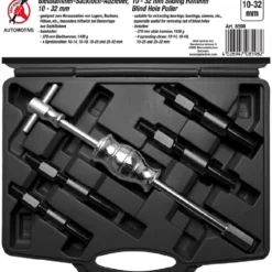 BGS DIY Grundloch-Innenlager-Abzieher-Satz Mit Gleithammer | 5-tlg. – 8598