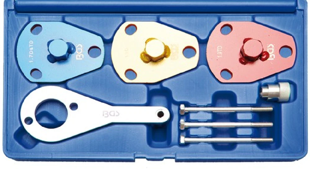 BGS Motor-Einstellwerkzeug-Satz | Für Fiat 1.7, 1.9 Diesel – 8741 3 BGS Motor-Einstellwerkzeug-Satz | Für Fiat 1.7, 1.9 Diesel – 8741