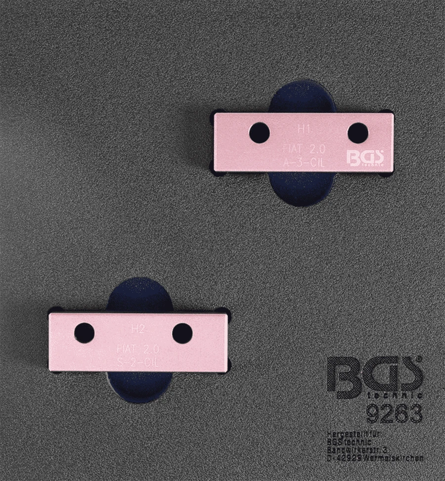 BGS Nockenwellen-Arretierwerkzeug-Satz | Für Fiat 2.0l 20V – 9263 3 BGS Nockenwellen-Arretierwerkzeug-Satz | Für Fiat 2.0l 20V – 9263