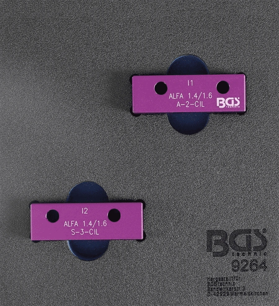 BGS Nockenwellen-Arretierwerkzeug-Satz | Für Alfa Romeo 1.6l 16V – 9264 3 BGS Nockenwellen-Arretierwerkzeug-Satz | Für Alfa Romeo 1.6l 16V – 9264