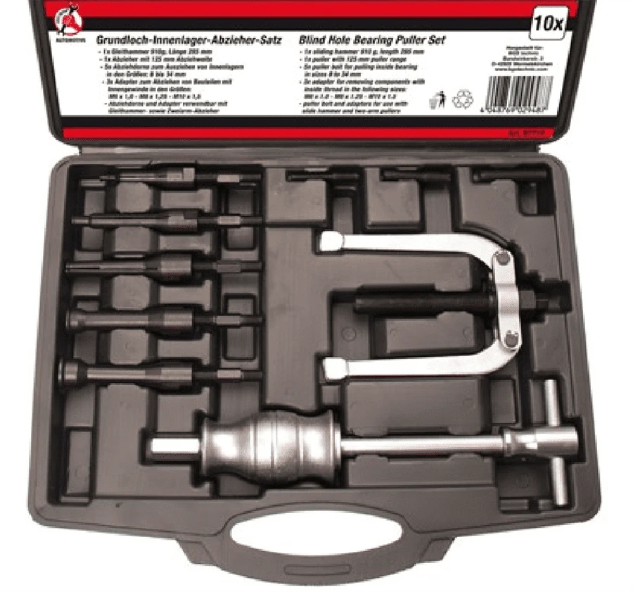 BGS DIY Grundloch-Innenlager-Abzieher-Satz | 11-tlg. – 97710 3 BGS DIY Grundloch-Innenlager-Abzieher-Satz | 11-tlg. – 97710