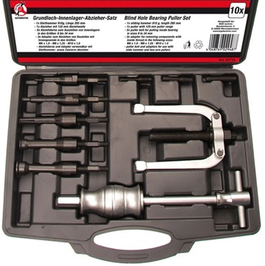 BGS DIY Grundloch-Innenlager-Abzieher-Satz | 11-tlg. – 97710 5 BGS DIY Grundloch-Innenlager-Abzieher-Satz | 11-tlg. – 97710 – Bild 3