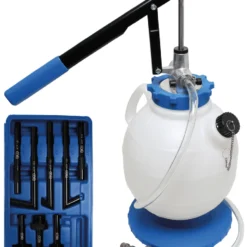 BGS Getriebeöl-Befüllgerät Mit Handpumpe | Mit 8 Adaptern | 7 L – 9992