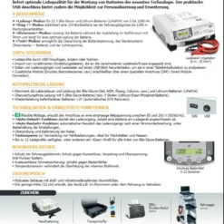 GYS Ladegerät Promopack GYSFLASH 121.12 CNT Mit Fahrwagen - D26971 -Deutschland Werk Geist Verkaufs-Shop TM 026971