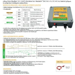 GYS GYSFLASH 10.36/48 PL Universal Einbauladegerät -027060 -Deutschland Werk Geist Verkaufs-Shop TM 027060