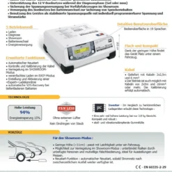 GYS Inverterladegerät GYSFLASH 30.12 HF - 029224 -Deutschland Werk Geist Verkaufs-Shop TM 029224