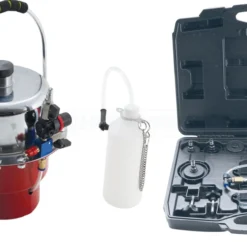 BGS DIY Druckluft-Bremsenentlüfter- Und Adapter-Satz | 17-tlg. – 9783