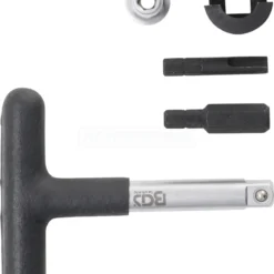 BGS Universal-Öldienst-Schlüssel-Satz | Für Kunststoff-Ölablassschrauben | 6,3 Mm (1/4") / 10 Mm (3/