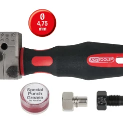 KS Tools FLAREFIXeco 4,75 Mm Universal-Bremsleitungs-Bördelgerät-Satz, 4-tlg. - 122.1215 -Deutschland Werk Geist Verkaufs-Shop kstools 122 1215 001