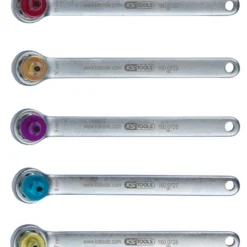 KS Tools Bremsen-Entlüftungsschlüssel-Satz, 6-tlg. - 160.0725 -Deutschland Werk Geist Verkaufs-Shop kstools 160 0725 003